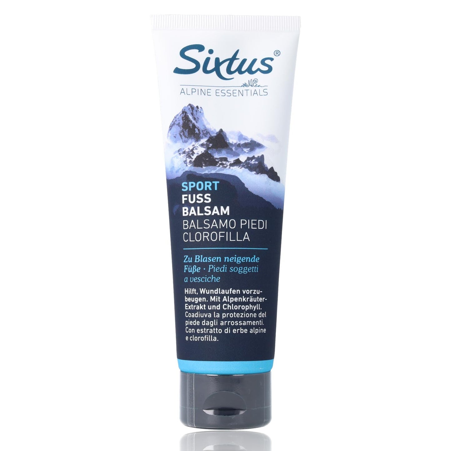Sixtus SPORT pēdu balzams - palīdz novērst tulznas un noberzumus - 125 ml