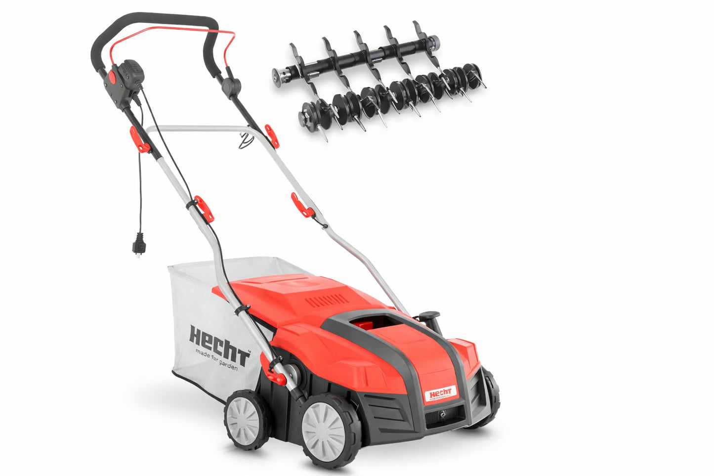 Elektriskais vertikulators HECHT 2 in 1, 2000 W, 55 L savākšanas maiss