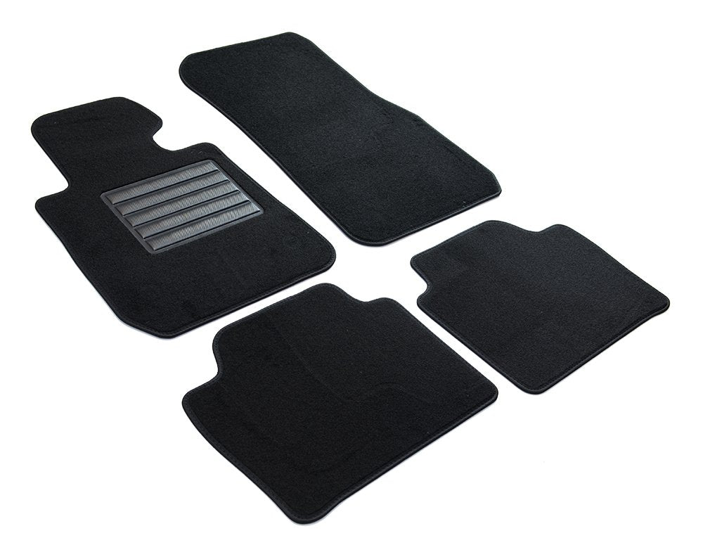 Paklājiņš Ford Fiesta VI Restyling 2011-2017, fiksēts, ovāla forma pēc pasūtījuma, neslīdošs, PVC papēža aizsargs