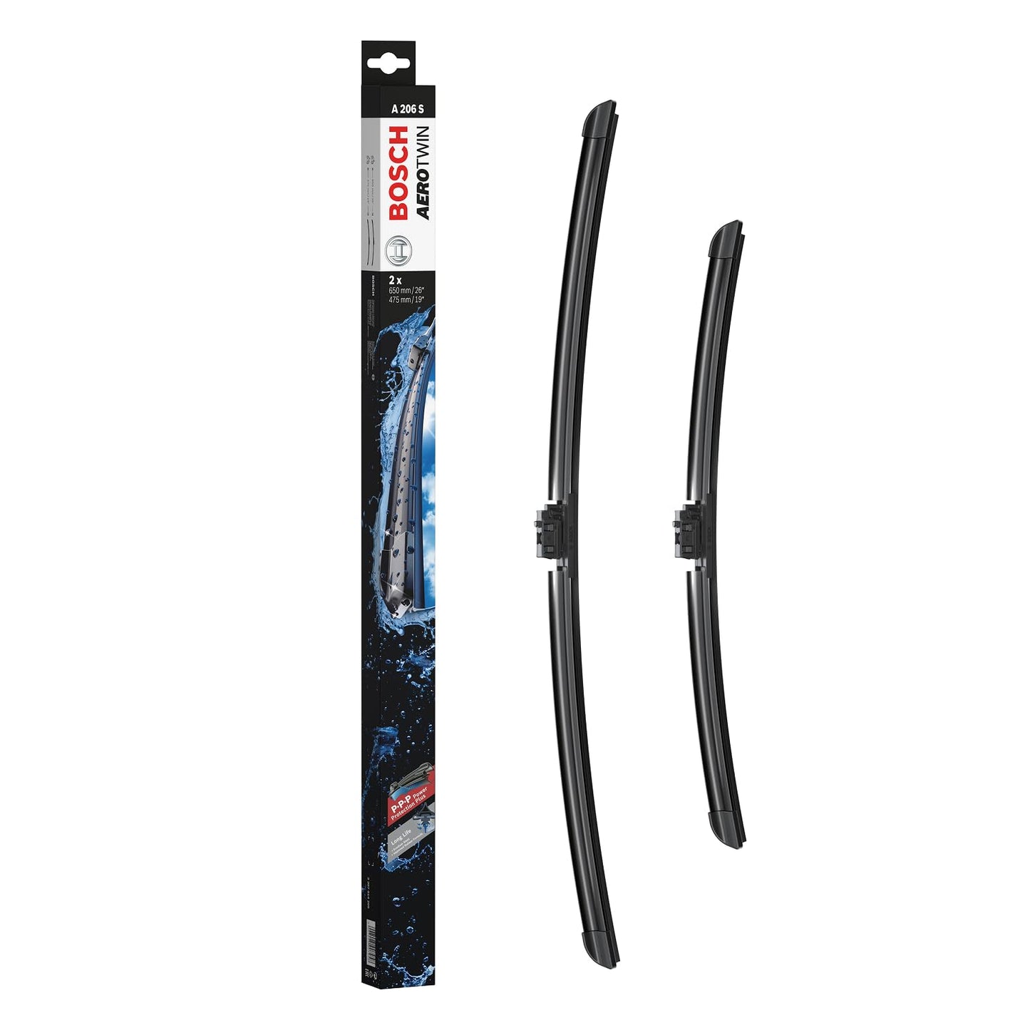 Vējstikla slotiņas BOSCH Aerotwin A206S priekšā 3397014206