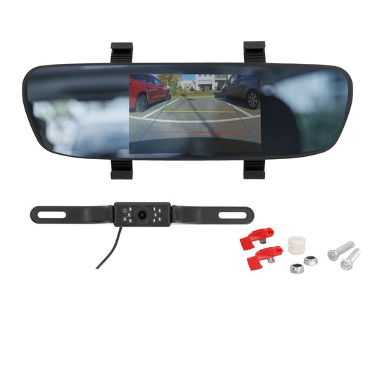 12. AEG atpakaļskata kamera SR5 ar 12,7 cm 5 LCD atpakaļskata spoguļa monitoru