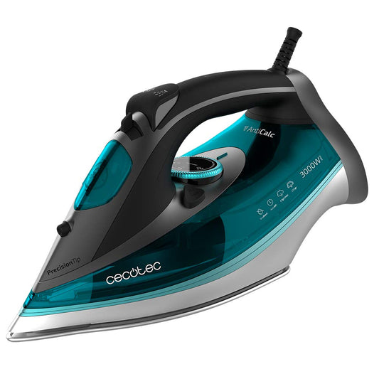Cecotec Fast&Furious Absolute - 3000W, 65g/min steam, 230g/min steam boost, Turbo Slide sole, ECO mode, auto shut-off, anti-drip system.
