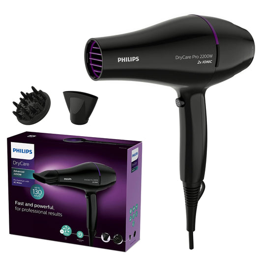 Philips DryCare Pro matu fēns ar jaudīgu AC motoru (modelis BHD274/00)