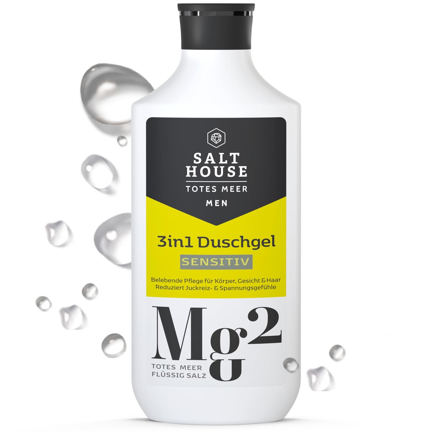 Dušas želeja SALTHOUSE Totes Meer Männer 3in1 Sensitīva ar aļģu ekstraktu, 250ml