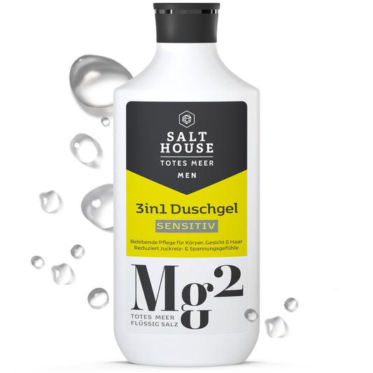Dušas želeja SALTHOUSE Totes Meer Männer 3in1 Sensitīva ar aļģu ekstraktu, 250ml