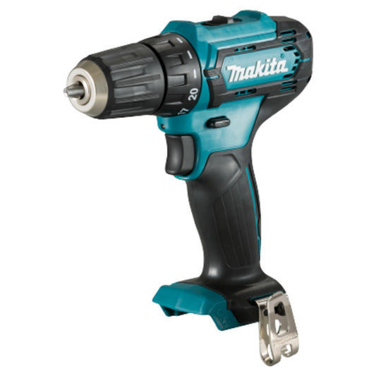 Makita DF333DZ akumulatora urbjmašīna 12 V max. - kompakta, viegla, bez akumulatora un lādētāja, izmēri 179 x 66 x 229 mm
