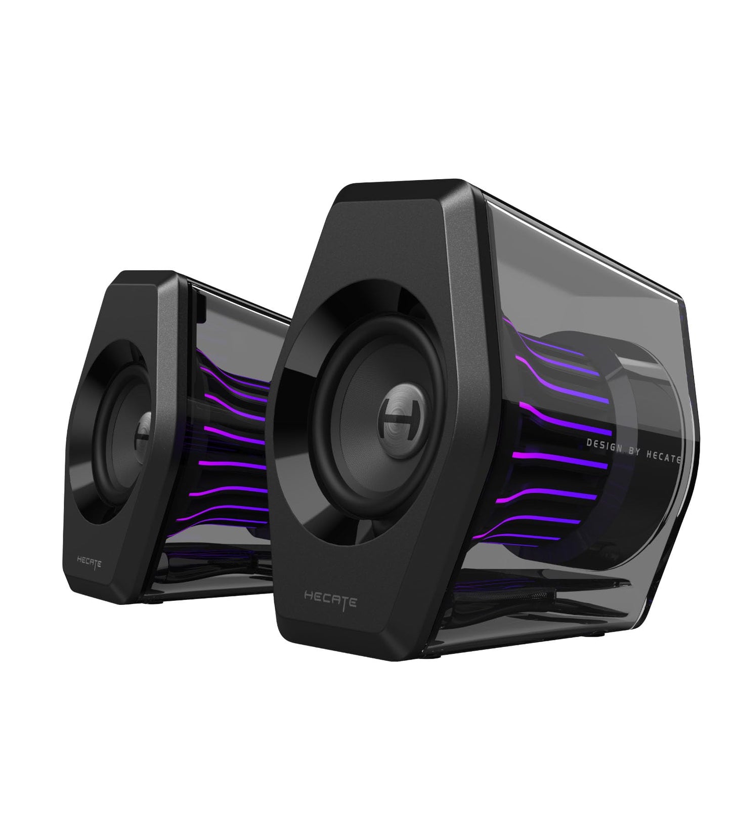 Spēļu skaļruņi Edifier G2000 Pro 2.0 ar RGB, virtuālo 7.1 telpisko skaņu un 64W, melni