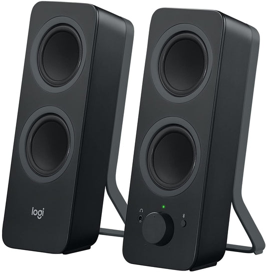 Bezvadu datora skaļruņi Logitech Z207, Bluetooth, melni, stereo skaņa