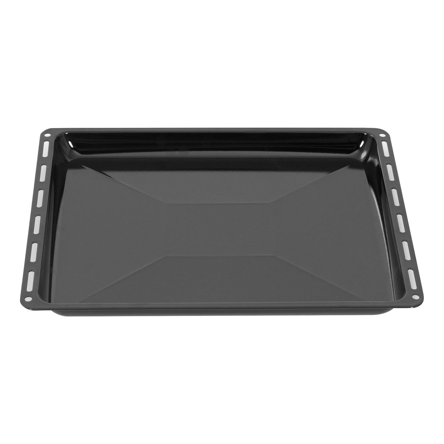 ICQN cepešpanna 455 × 375 × 30 mm, saderīga ar Bosch, Siemens, Constructa un Neff, emaljēta cepšanas panna cepeškrāsnij un plītij