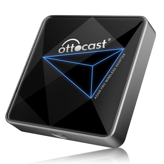 Ottocast Android Auto bezvadu adapteris - bezvadu AA dongle, Android Auto bezvadu adapteris Plug Play, saderīgs ar rūpnīcā savienotām Android Auto automašīnām (ražošanas gads: 2016-2024)