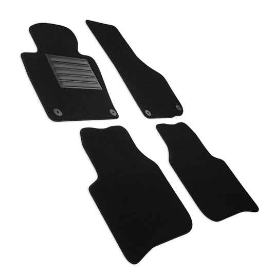 MDM SP-3263 paklāji Velūrs automašīnu paklājs piemērots Skoda Superb II / Kombi (3T) 06.2008> 2014, melns