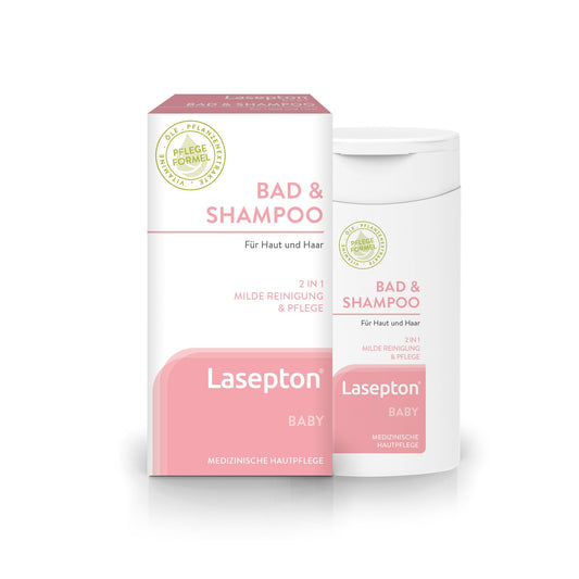 Bērnu šampūns un vanna Lasepton Baby Bad & Shampoo, maigas putas, 200 ml