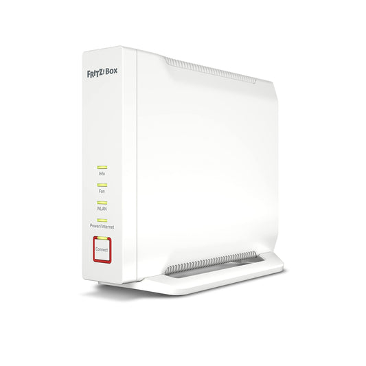 FRITZ!Box 4060 (Wi-Fi 6 Mesh maršrutētājs, līdz 4.800 MBit/s (5 GHz) un 1.200 MBit/s (2,4 GHz), 3 x Gigabit-LAN, DECT bāze, USB 3.0, vācu valodas versija)