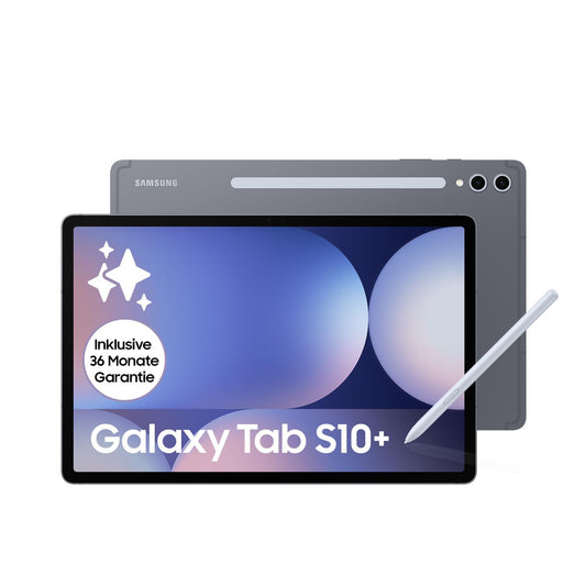 3. Samsung Galaxy Tab S10+ AI planšetdators, Android planšetdators, 12 GB RAM, 256 GB atmiņa, AMOLED displejs, antirefleksijas pārklājums, iekļauts S Pen, WiFi, Mēness akmens pelēkā krāsā, 36 mēnešu ražotāja garantija