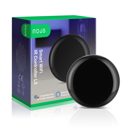 Mēs L5 Tuya Smart Hub, Google Home, viedmājas ierīces, Alexa saderīgas ierīces, WLAN tālvadība, Smart Life ierīces, tālvadības pults, Smart Hub, Alexa infrasarkanais raidītājs, SmartThings Hub, 2.4 GHz WiFi