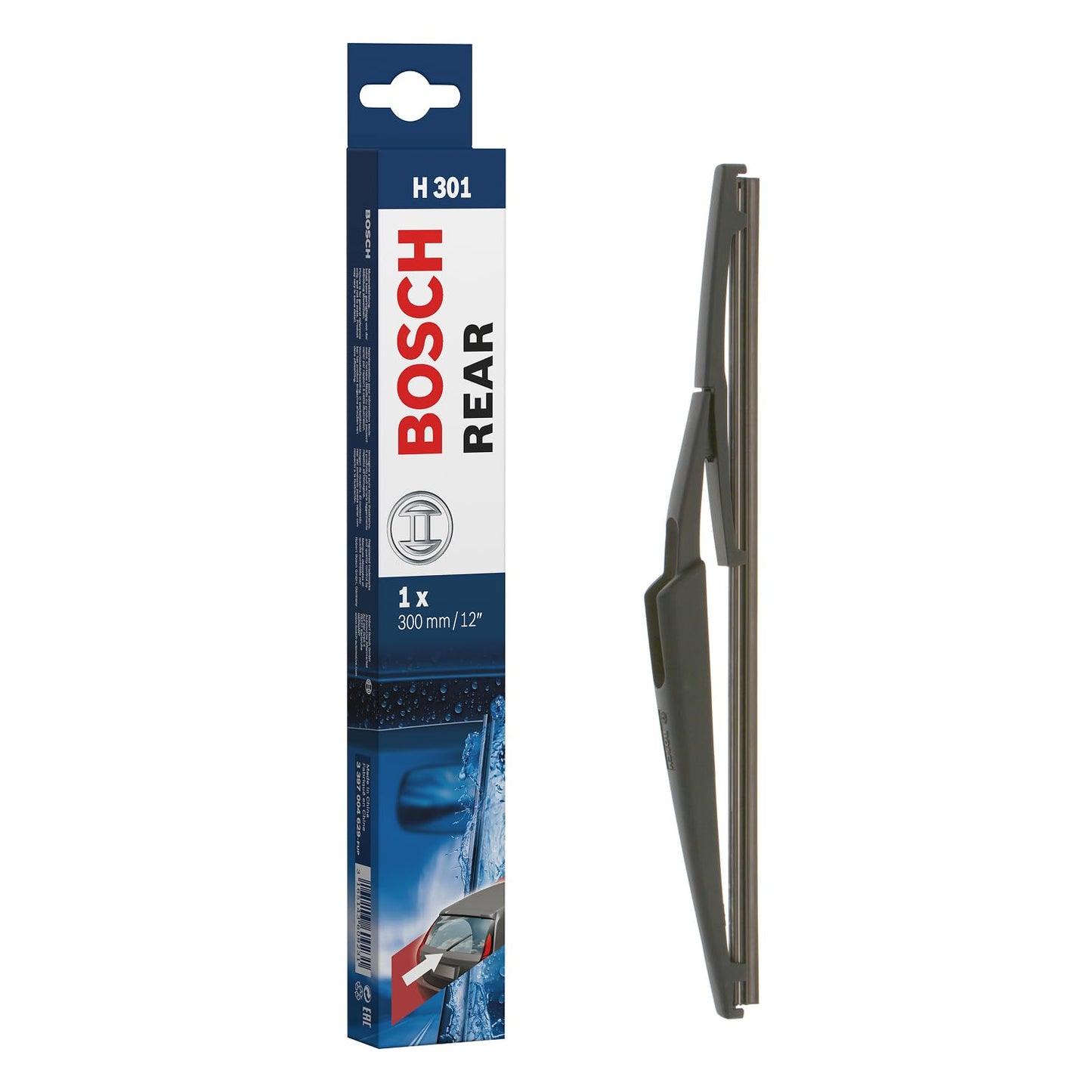 Aizmugurējais vējstikla tīrītāja slotiņa Bosch 3397004629 H301, garums 300