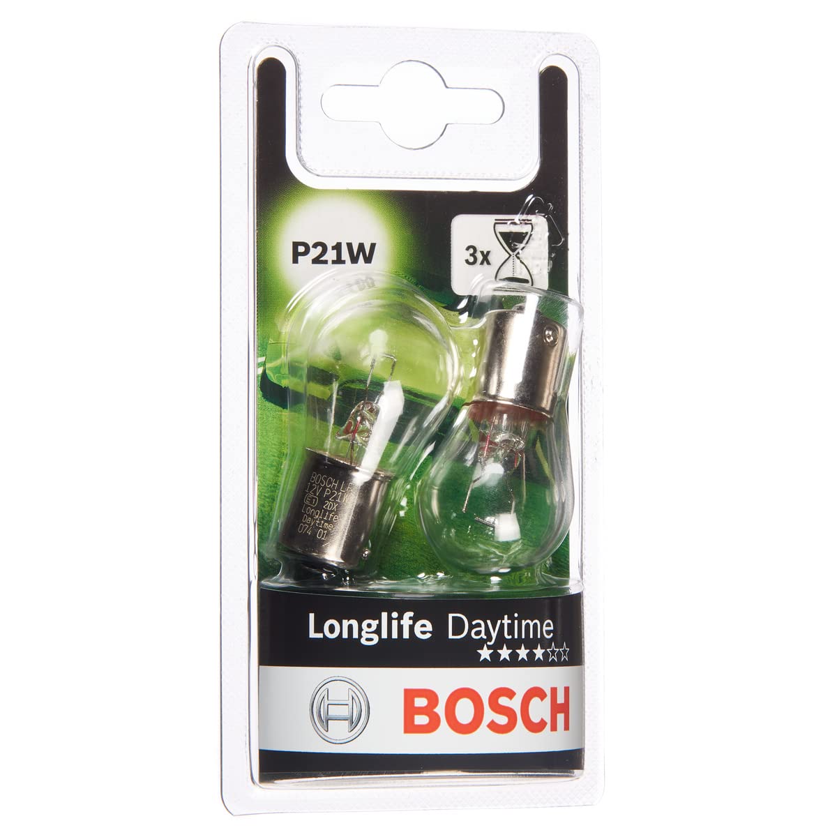 BOSCH 1987301050 P21W aizmugurējās gaismas