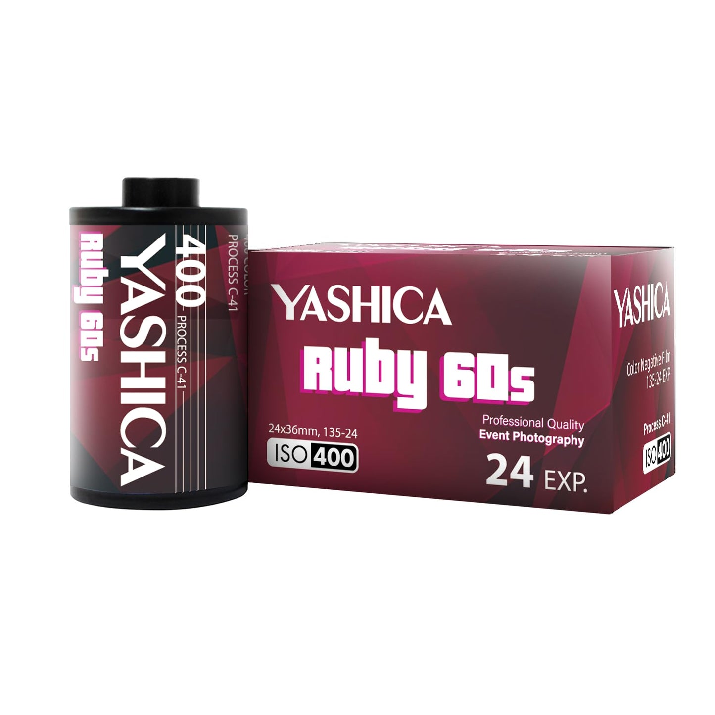 YASHICA Ruby 60s Limited Edition krāsu filma 135-24 kadri 400 ISO