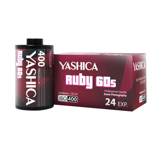 YASHICA Ruby 60s Limited Edition krāsu filma 135-24 kadri 400 ISO