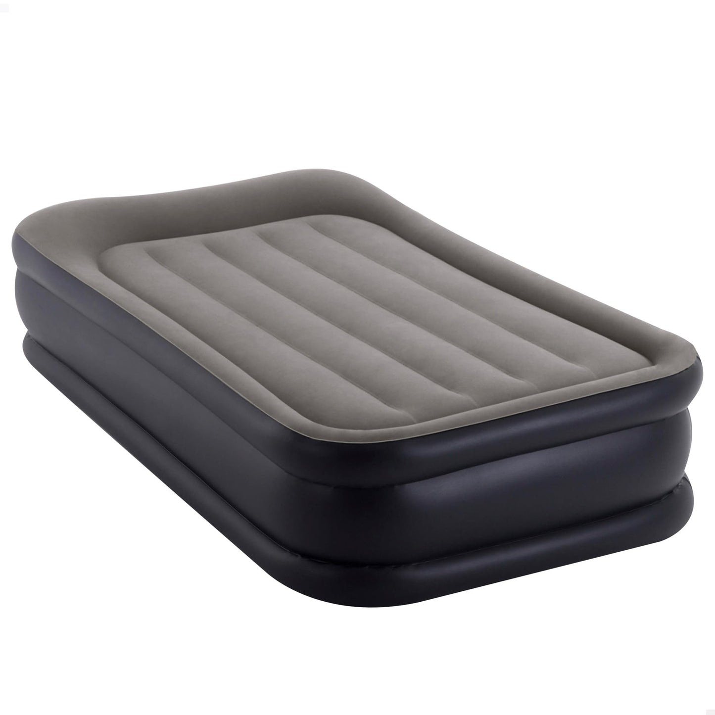 Piepūšamais matracis INTEX Dura-Beam pašpiepūšams, 99x191x42cm, 1 personai, ar spilvenu un USB gaisa pumpi, līdz 136 KG, viesu gulta 64132
