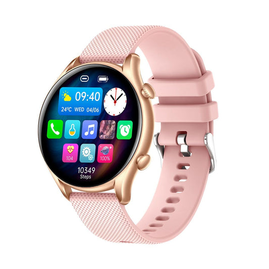 myPhone Watch EL - Waterproof, elegant, sporty smartwatch for women with durable design and 10-day battery life.