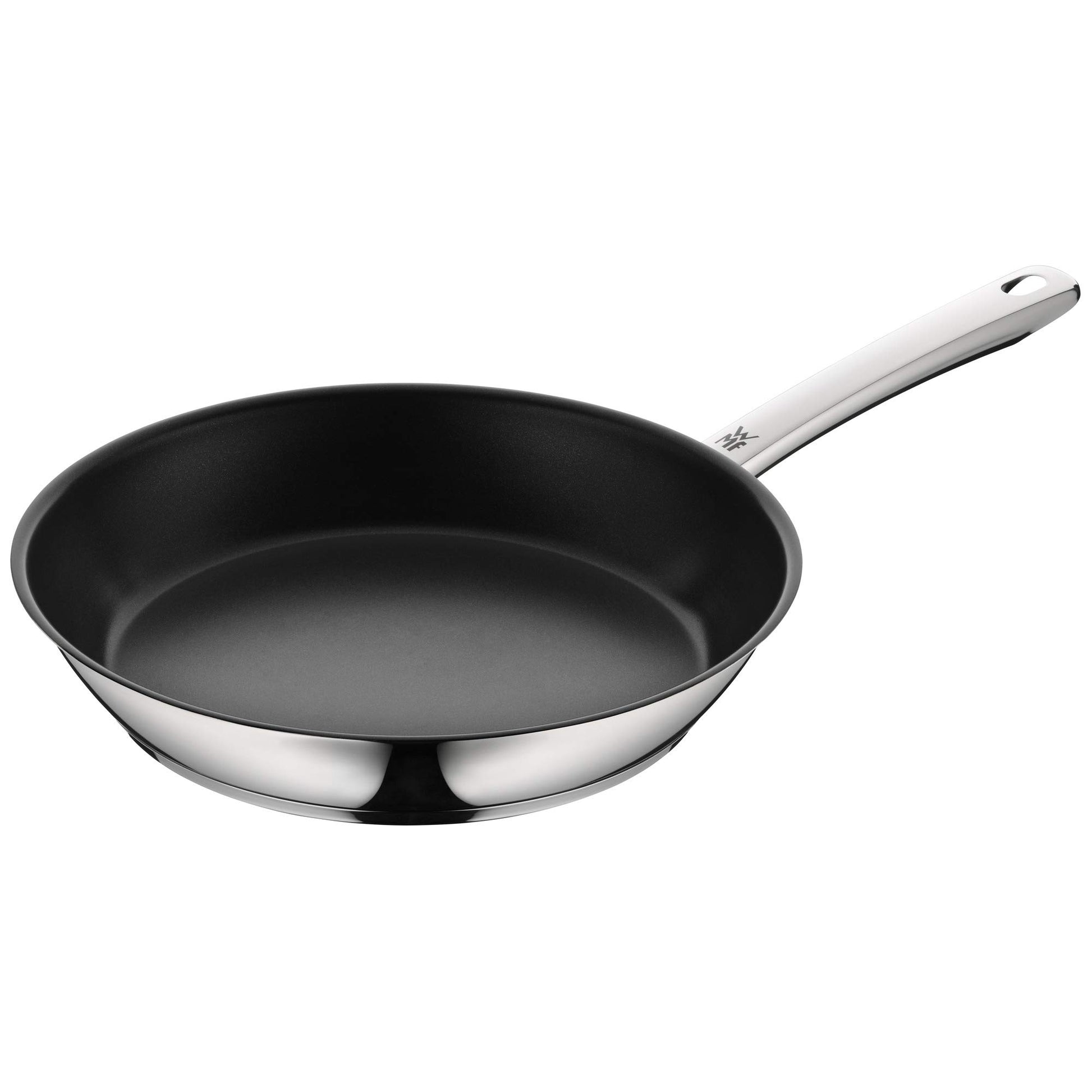 WMF cepamā panna 28 cm - nerūsējošā tērauda, Cromargan pārklājums, cepeškrāsnij piemērota, izturīga un viegli tīrāma.