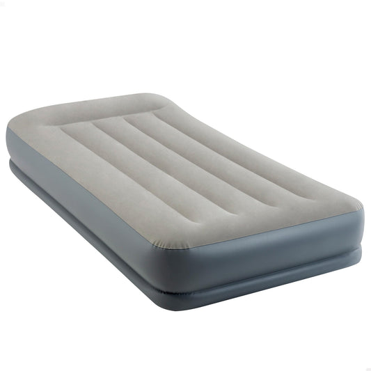 Gaisa matracis Intex divvietīgs Pillow Rest Mid-Rise ar Fiber-Tech RP, piepūsts: 99 cm x 191 cm x 30 cm (64116ND)