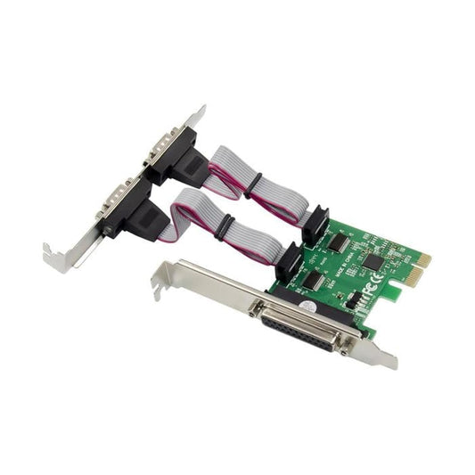 Microconnect PCI-E AX99100 2S1P - Dual Serial and One Parallel Port Expansion Card