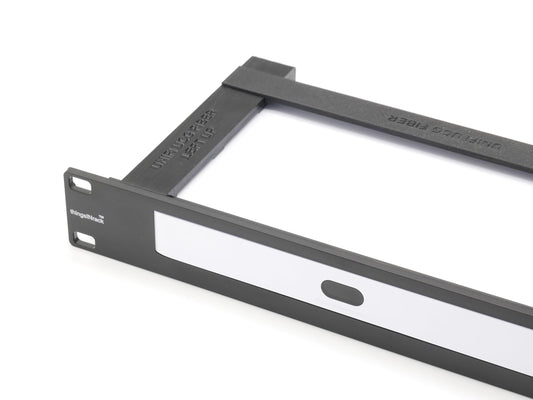 thingsINrack rack stiprinājums Ubiquiti UCG-Fiber 48,3 cm (19 collu), 1U, precīza piegulšana