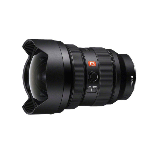 Sony SEL-1224GM G Master ultra plati leņķa zoom objektīvs (12-24 mm, F2.8, pilna kadra, piemērots A9 & A7 sērijām, E-montāža, premium) melns, saderīgs ar E-montāžas kamerām