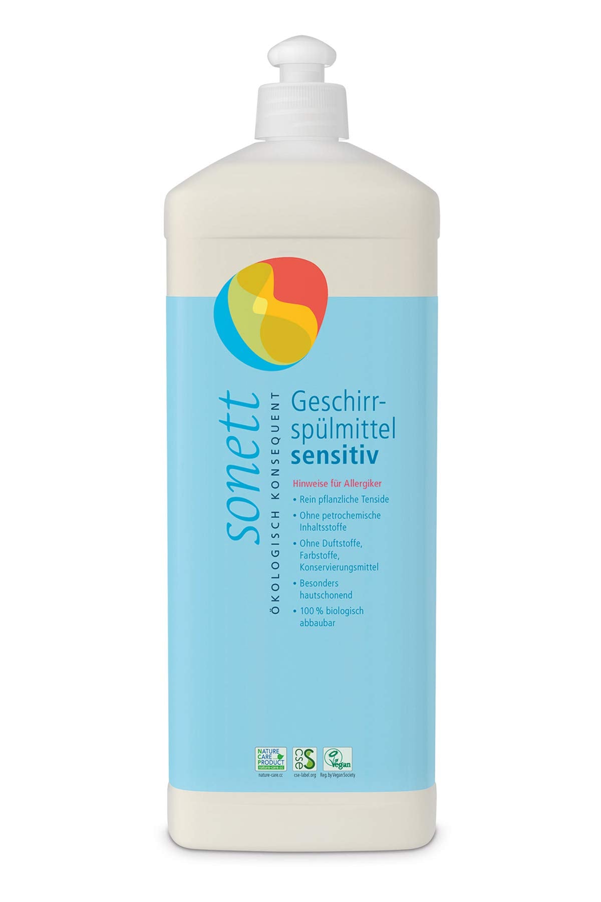Trauku mazgāšanas līdzeklis Sonett sensitiv, 1 Liter