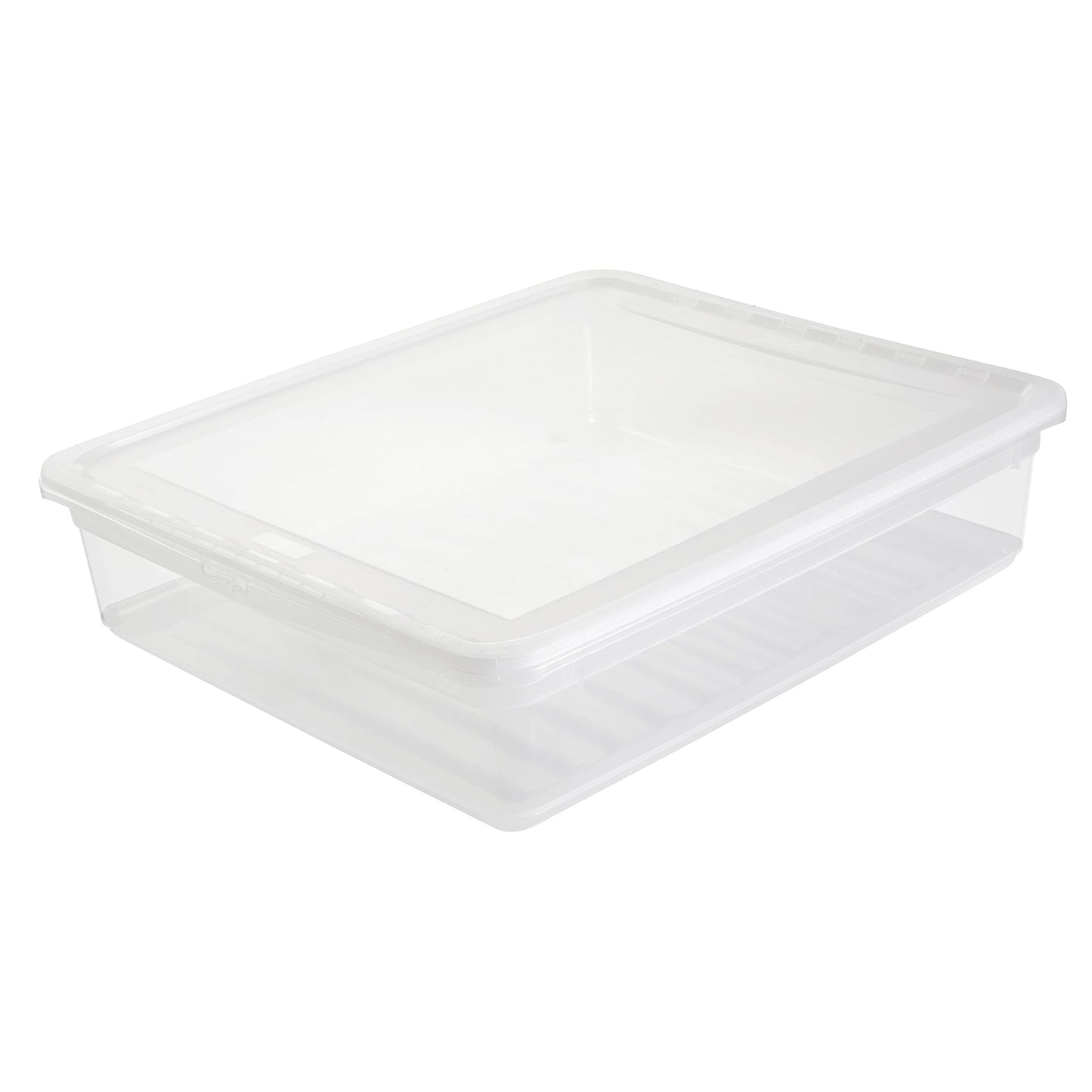 Uzglabāšanas kaste keeeper bea ar vāku, 9 l, 39 x 33,5 x 9 cm, caurspīdīga