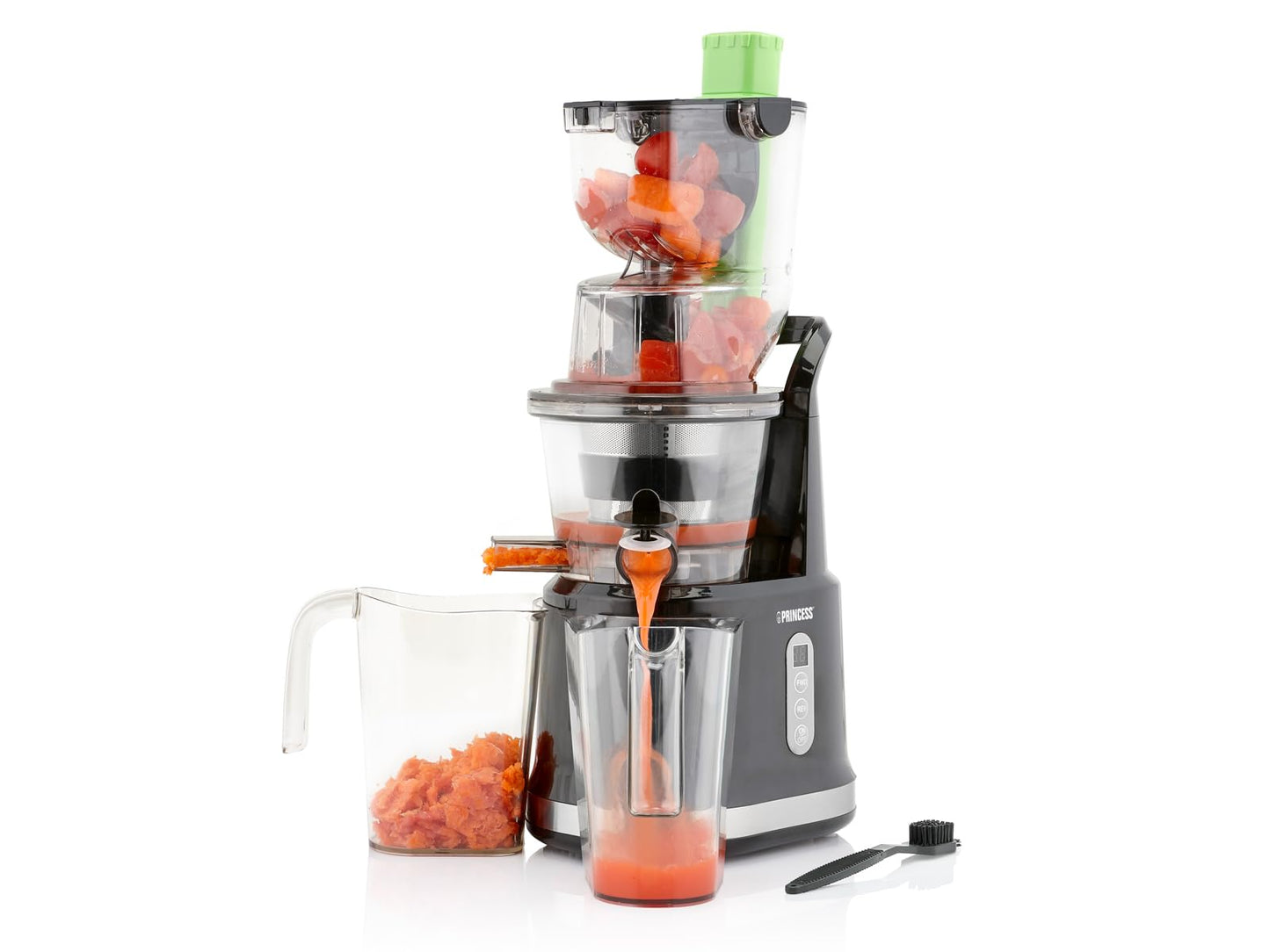 Princese 202045 Vieglā pildīšana Lēnā sulotāja – Īpaši liels pildīšanas korķis – Augsts sulas ražojums