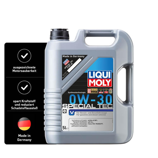 5. LIQUI MOLY Special Tec V 0W-30 | 5 L | sintēzes tehnoloģijas motorolie | Art.-Nr.: 3769
