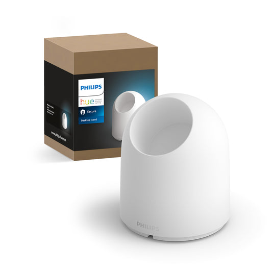 Philips Hue drošības statīvs vadu novērošanas kamerai, balts