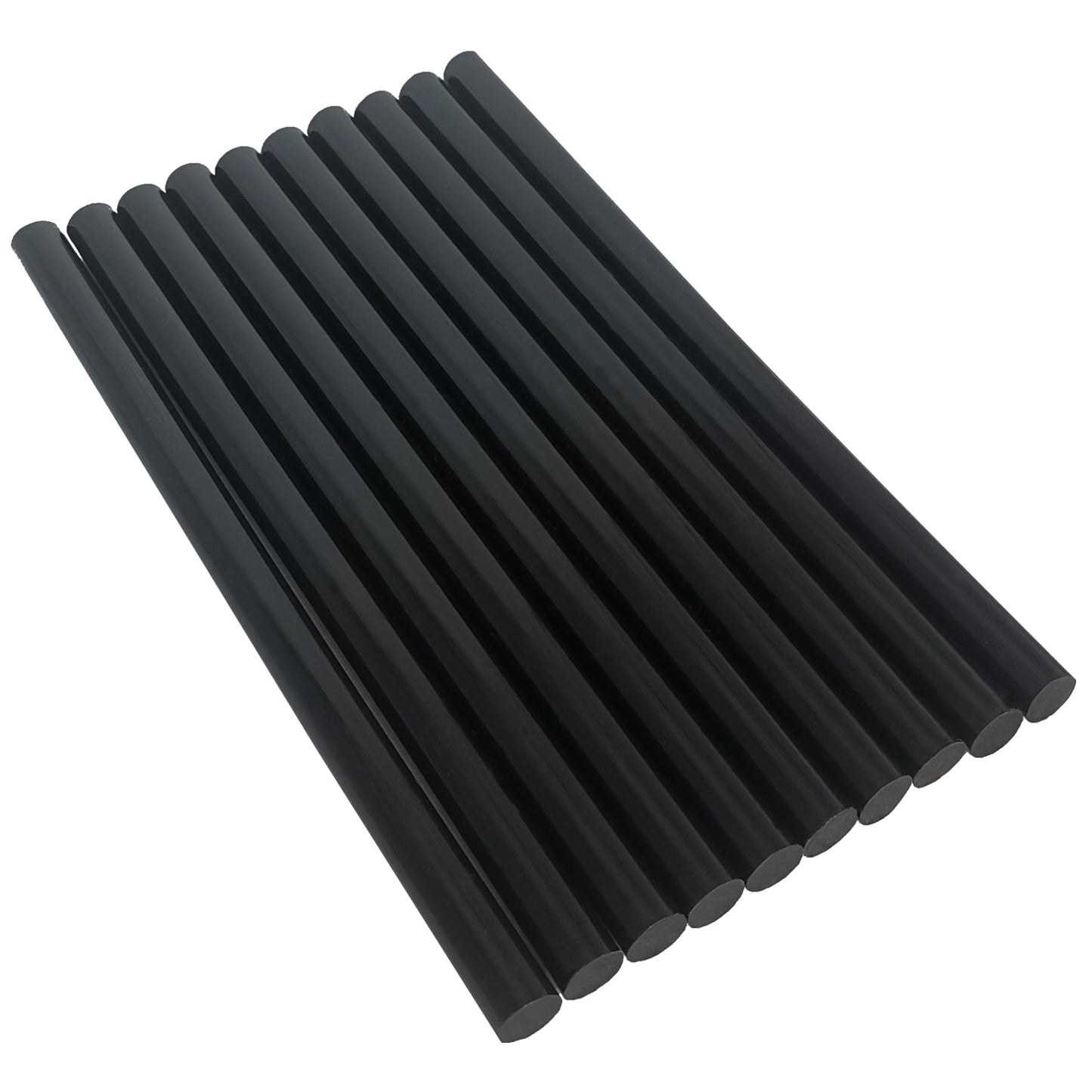 Raintwo 200x11mm karstās līmes stieņi, melna līme karstās līmes pistolei, 10 gab.