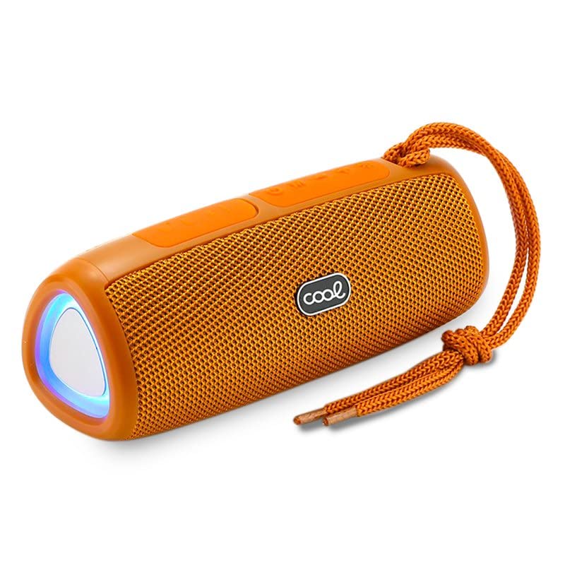 Cool Joy Universālais mūzikas skaļrunis, Bluetooth, sinepju dzeltenā krāsā (12 W)