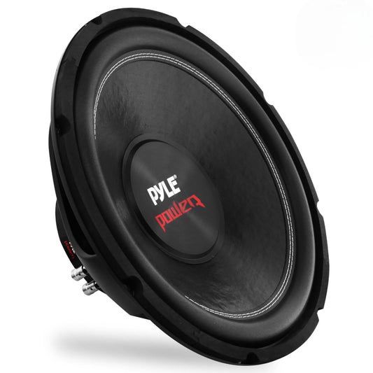 4. Pyle PLPW10D subwoofers 1000 W 25,4 cm, divkāršs svārsts, 4 Ohm