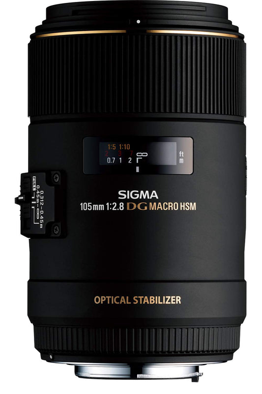 Sigma 105mm F2,8 EX Makro DG OS HSM objektīvs Nikon F objektīvu bajonetam