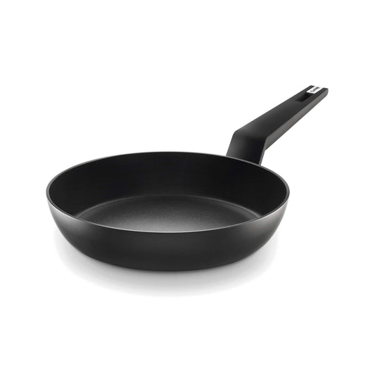 CASTEY TT-20 panna - 20 cm black aluminum frying pan, lightweight, durable, non-stick surface.