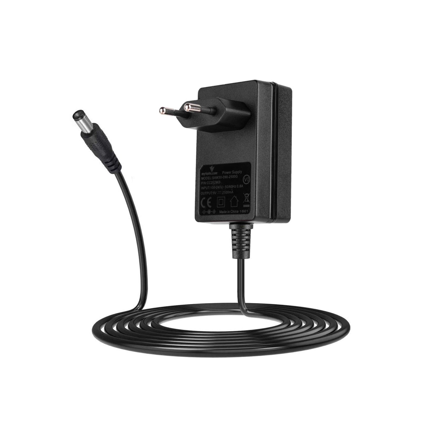 Strāvas adapteris MyVolts 5V EU-Netzteil, saderīgs ar Marantz PMD-222 Recorder