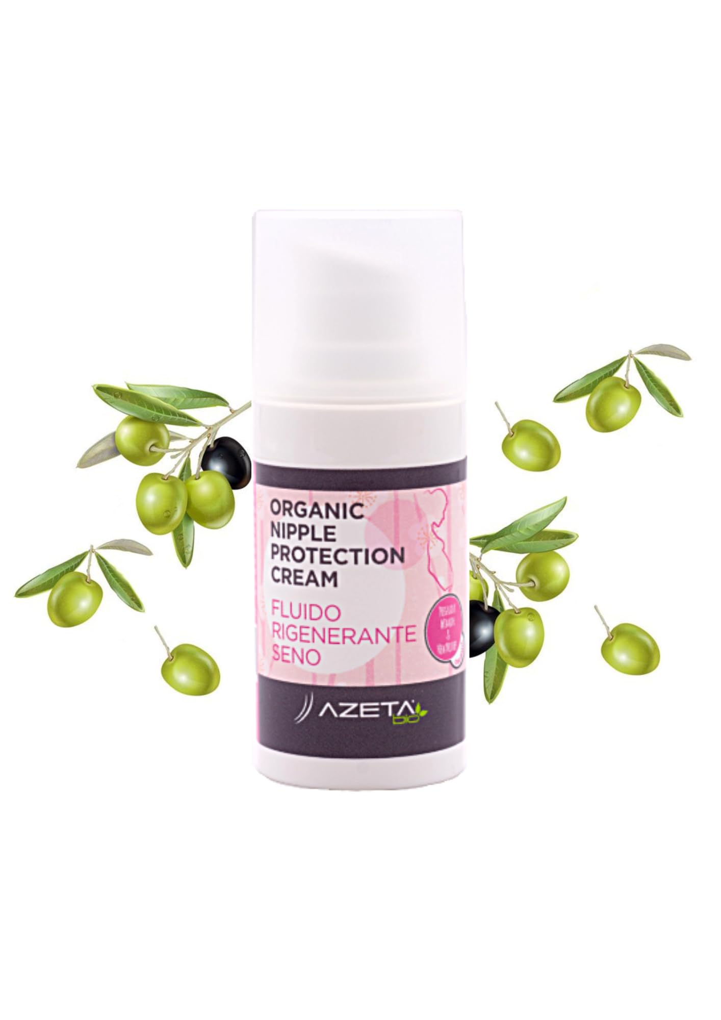 Bioloģisks krūšu atjaunojošs šķidrums AZETAbio Mama līnija, 20 ml