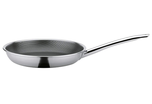 Spring Vulcano Cut Resist PURE - Ø 28 cm, stainless steel, non-stick, 100% PFAS free, induction compatible, scratch-resistant.