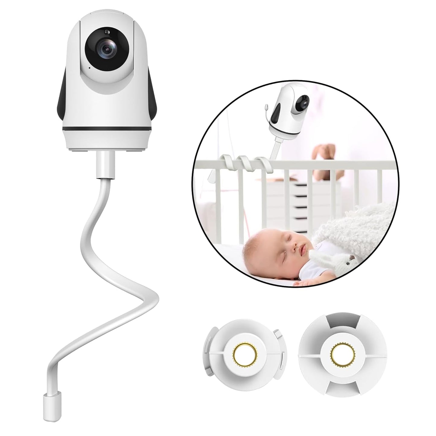 Baby monitora turētājs Lonnky HelloBaby HB6550/HB6250, 1/4 collu vītne