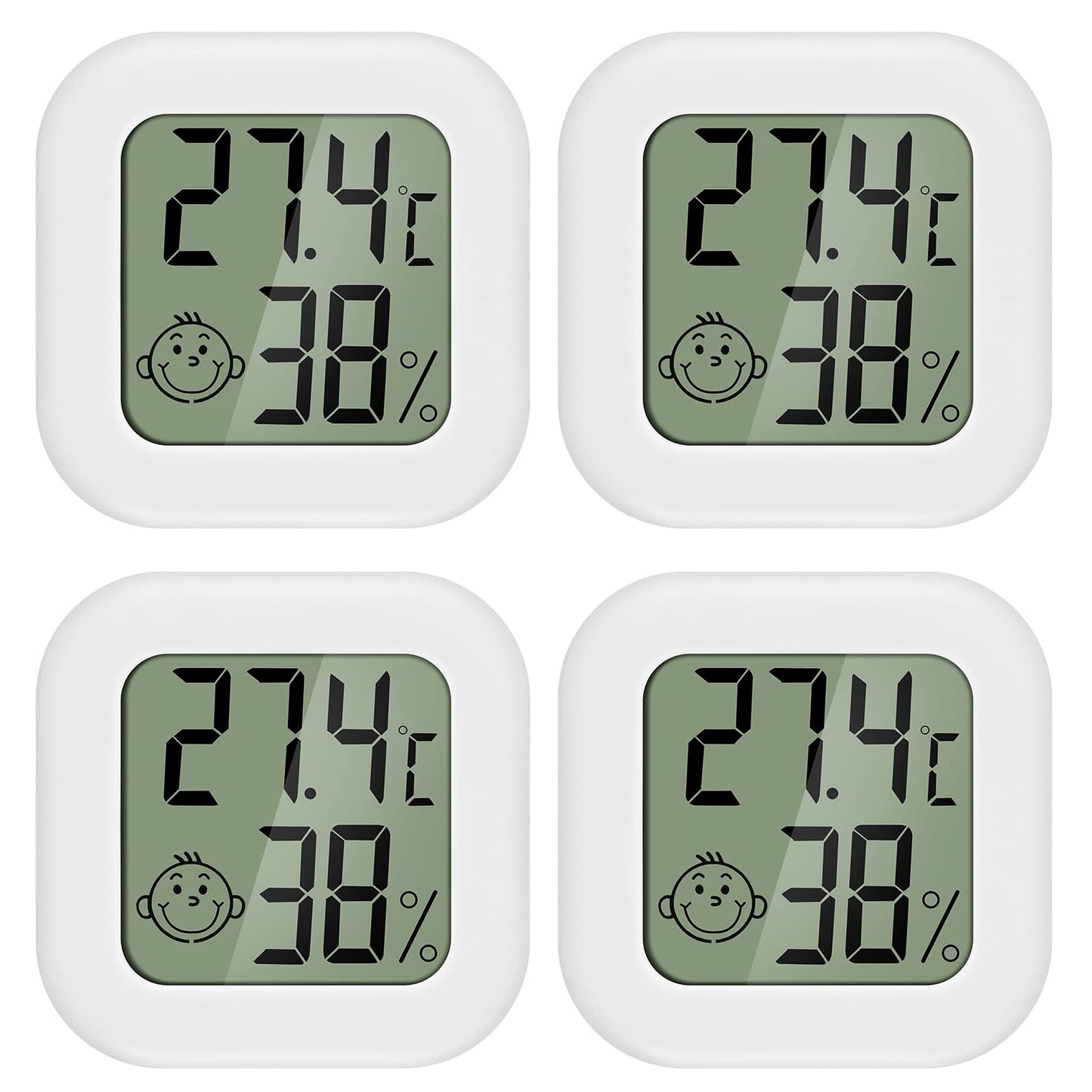 Termometrs higrometrs PAIRIER, digitāls iekštelpu mitruma un temperatūras mērītājs