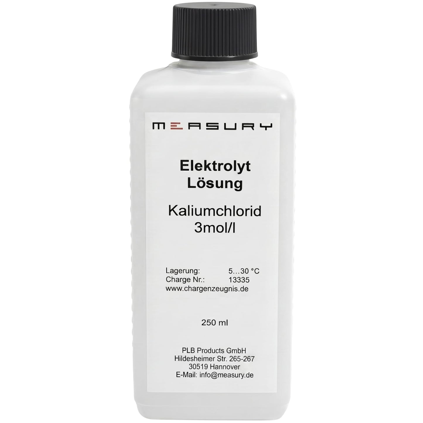 Measury KCL šķīdums 3 mol/l - uzglabāšanas šķīdums pH un Redox elektrodu