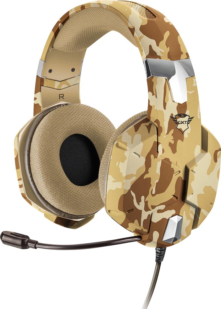 Gaminga austiņas Trust Gaming 22125 PlayStation 4, Desert camo