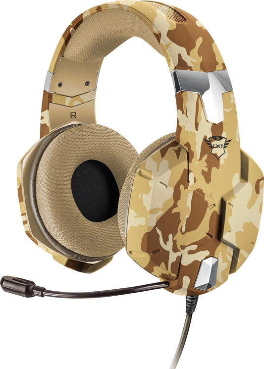 Gaminga austiņas Trust Gaming 22125 PlayStation 4, Desert camo