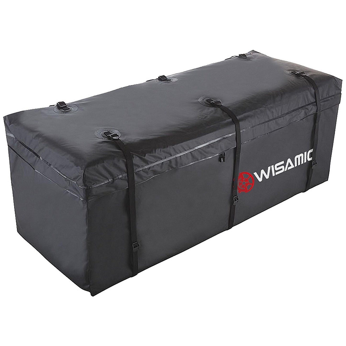 Aizmugurējais bagāžnieks ar sakabes āķi Wisamic, ūdensizturīga bagāžas soma automašīnai, 152 x 61 x 61 cm, 566 L, 500D PVC Tarpulin