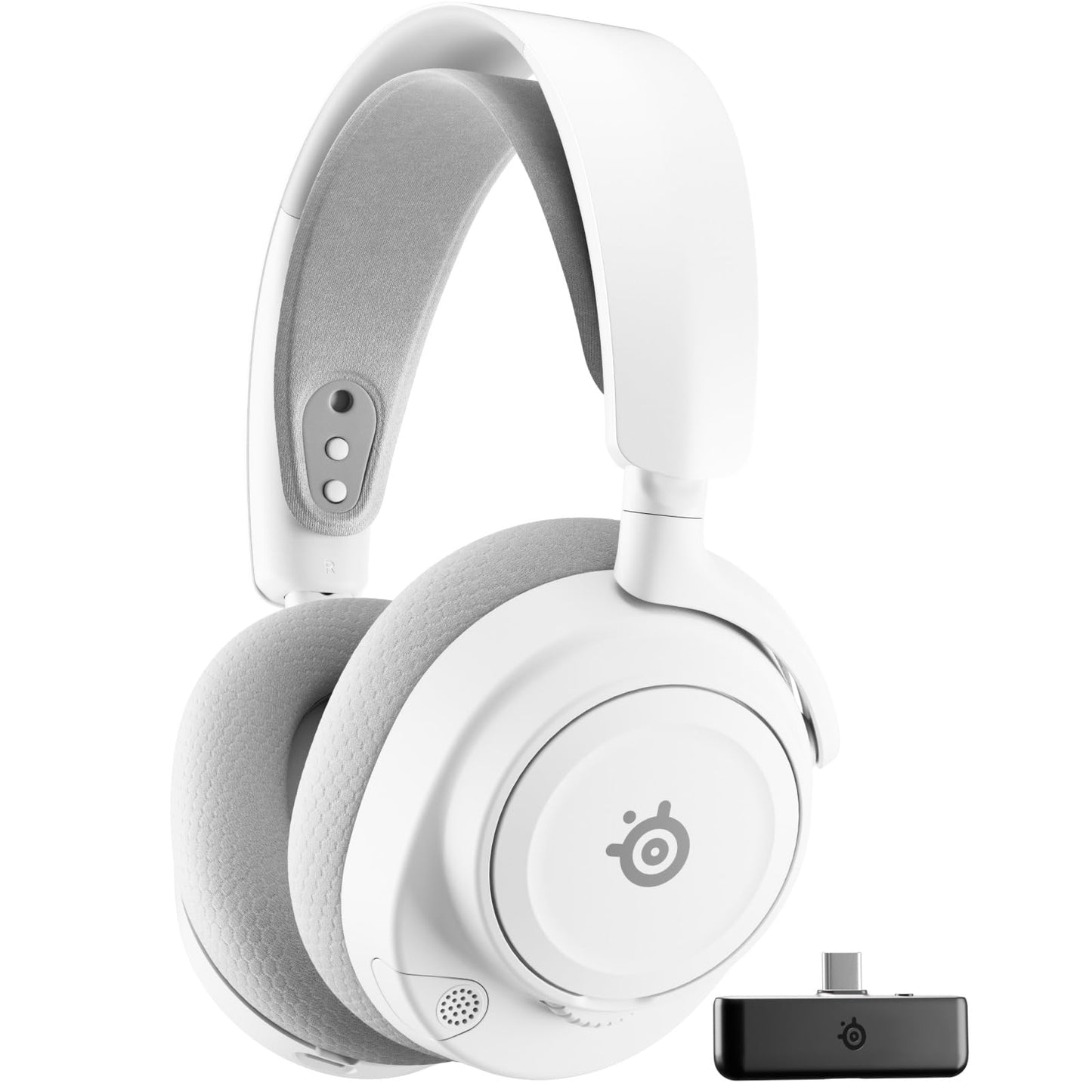 SteelSeries Arctis Nova 7X Wireless Gen 2 Xbox bezvadu spēļu austiņas – lietotnes vadība reāllaikā, vairāk nekā 50 st. akumulators, 2,4 GHz/Bluetooth vienlaikus, PC, PS5, PS4, Switch 1/2, mobilās ierīces